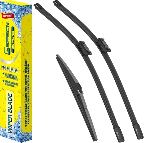 Vista 15 de GSPSCN 2 limpiaparabrisas de repuesto para Cooper R55, R56, R57, 2013, 2014, 2015, 19 + 18 pulgadas (juego de 2)