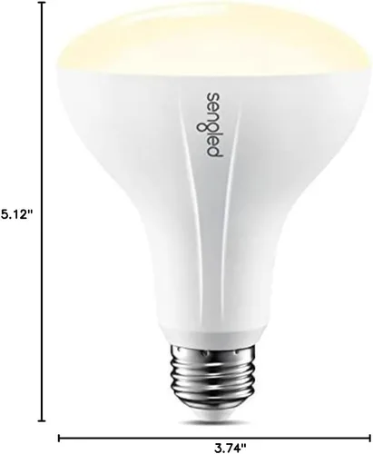 Vista 7 de Sengled Zigbee - Bombilla inteligente, funciona con SmartThings y Echo con hub integrado, control de voz con Alexa y Google Home, requiere blanco