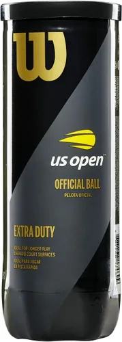 Vista 2 de WILSON US Open - Pelotas de tenis - Extra Duty, estuche para 24 latas (72 pelotas)