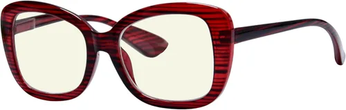 Vista 10 de Eyekepper Gafas de computadora para mujer, gafas de lectura de gran tamaño, bloqueo de luz azul, color negro lente negro (black-bb40)