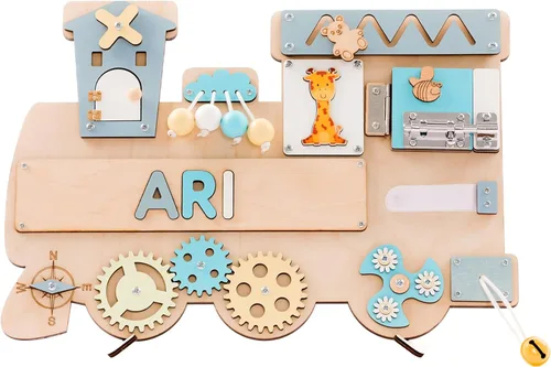 Vista 10 de Rompecabezas con nombres personalizados para niños pequeños (letras fijas I J), tablero personalizado para niños pequeños, tablero personalizado