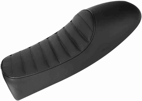 Vista 3 de Asiento de motocicleta PU cuero vintage Cafe Racer asiento Racer silla plana mar para CG125 GN CG CB400SS (B), modificación/reequipamiento