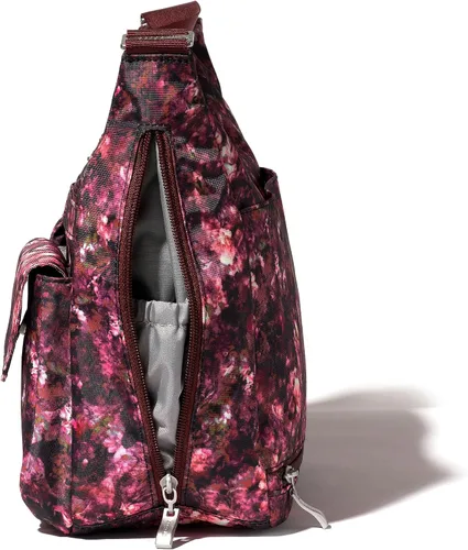 Vista 84 de Baggallini womens Everywhere Bagg Crossbody Women 11x9 Lightweight Nylon Hobo Water-resistant Travel Bag W/Rfid