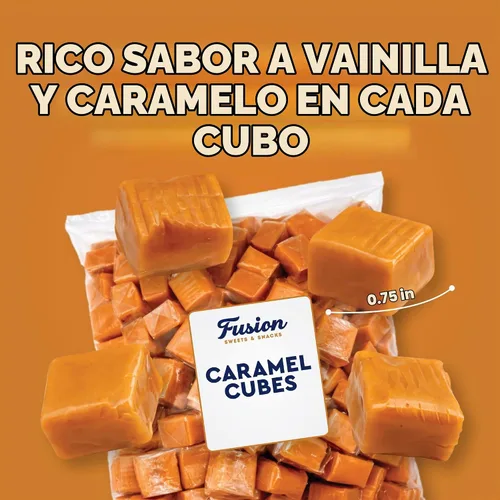Vista 5 de Caramelos de caramelo envueltos individualmente, bolsa a granel de 1 libra (aproximadamente 75 piezas) – Caramelo masticable clásico suave