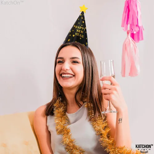 Vista 7 de KatchOn, Happy New Year Hats - New Year Eve Party Hats & Decorations 2025
