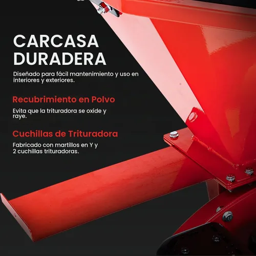Vista 7 de G ReatCircleUSA Trituradora de madera Trituradora de madera resistente a gas 3 en 1, multifuncional, 3 pulgadas, diámetro máximo de madera