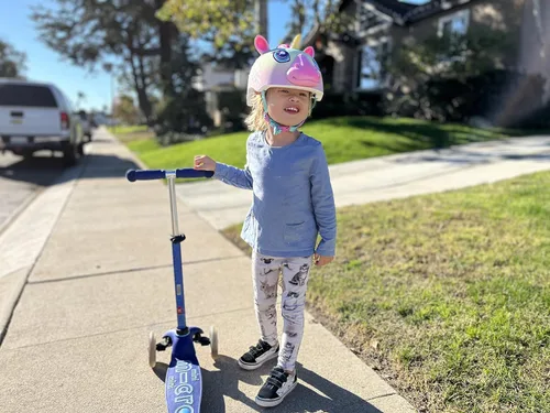 Vista 5 de Raskullz Unicorn 5+ Casco infantil Super Shimmer