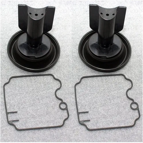 Vista 4 de Carburetor Gasket for TDM850 TDM TRX XTZ YZF 850 1000 750 R TRX850 XTZ750 YZF750R FZR1000 /YZF750 Carburetor Plunger Vacuum Diaphragm Carburetor Kit
