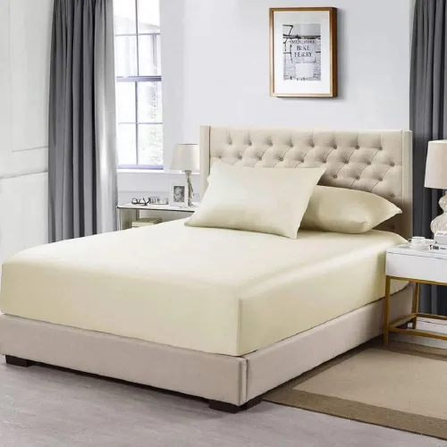 Vista 4 de Hecho en Estados Unidos: sábana bajera de lujo de algodón puro de 800 hilos, solo con 2 fundas de almohada (tamaño Queen, gris) ropa de cama pesada