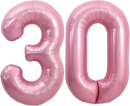 Vista 26 de Toniful - Globos de helio grandes de números del 0 al 9 de 40 pulgadas, color negro, globos digitales de número 0, globos de papel de aluminio