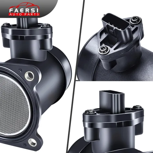Vista 105 de Medidor de sensor de flujo de aire masivo MAF compatible con Ford con E-150 4.6L, 5.4L 2004-2014, para Ford E-150 Club Wagon 5.4L Reemplazo