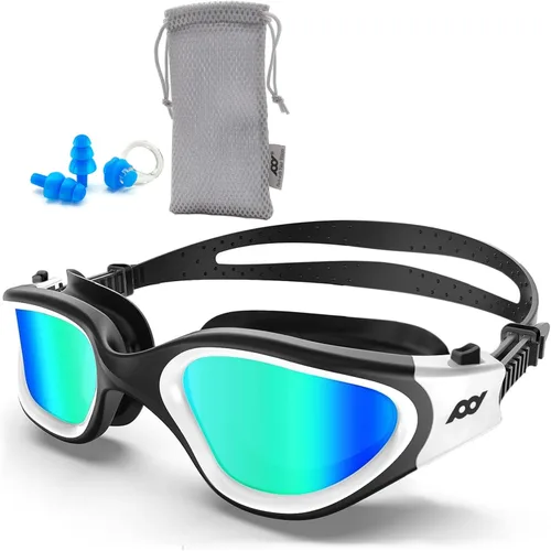 Vista 8 de POLARS DESIGN Gafas de natación, gafas de natación polarizadas antivaho para adultos, hombres y mujeres