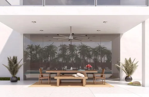 Vista 4 de Big Ass Fans Kit de ventilador Essence (interior/exterior (8 pies), sin kit de luz LED