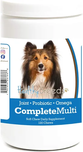 Vista 25 de Healthy Breeds Affenpinscher todo en uno multivitamínico suave masticable 120
