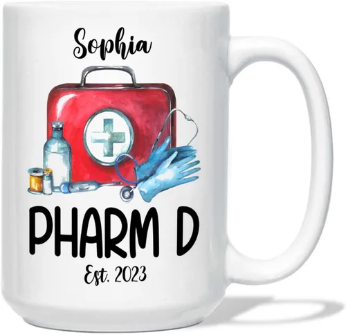 Vista 9 de This Is What An Awesome Pharmacist Looks Like taza, taza de farmacéutico personalizada, taza de café farmacéutico para farmacéutico, taza