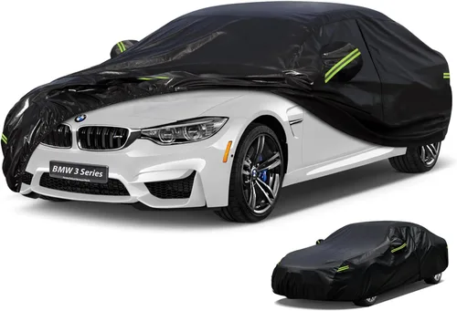 Vista 29 de Kaugung - Funda de automóvil de 7 capas, ajuste personalizado para Audi S3/RS3 Hatchback 1998-2025, impermeable, resistente a todo tipo de clima