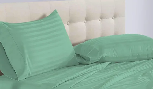 Vista 67 de Epic Cotton 100% algodón egipcio, juego de sábanas de 4 piezas de cama de agua sin adjuntar de 1000 hilos, tamaño Queen, bolsillo profundo de 15