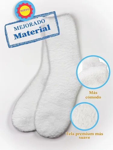 Vista 4 de Winterlace Calcetines peludos, 6 pares para mujer, cálidos, suaves, de microfibra peluda, cómodos, acogedores, paquete a granel Multicolor