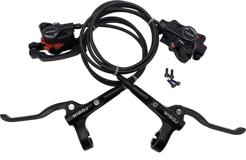 Vista 7 de Juego de freno de disco hidráulico para bicicleta de montaña, kit de freno de disco delantero y trasero para bicicleta MTB XC Trail, e-Bike, Fat