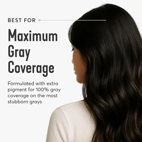 Vista 2 de Madison Reed - Kit de tinte radiante para el cabello, tinte permanente para el cabello, 100 % cobertura de canas, sin amoníaco, castaño Módena