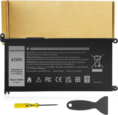 Vista 17 de Futurebatt Nueva batería de repuesto para Dell DJ1J0 451-BBZL PGFX4 ONFOH DJ1JO, para Dell Latitude 12 7000 7280 7480 Series [42Wh 11.4V]