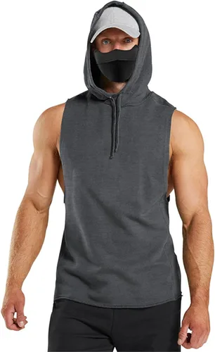 Vista 3 de Aipengry Camisetas sin mangas de verano para hombre, camisetas sin mangas para motocicleta, camisa hawaiana de los años 50, camisa atlética