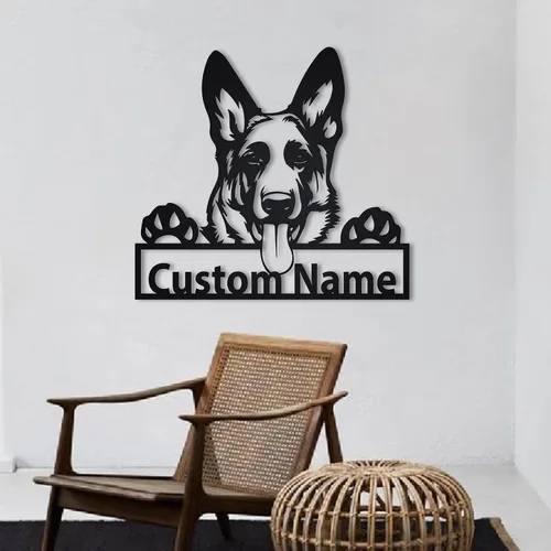 Vista 52 de Letrero de madera personalizado de perro Airedale Terrier Letrero de madera personalizado Airedale Terrier Airedale Terrier divertido Regalo