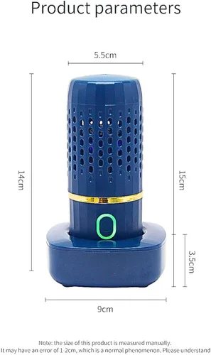 Vista 6 de Lavadora de frutas y verduras, dispositivo limpiador de frutas de cocina en agua, lavadora de frutas inalámbrica con tecnología de purificación