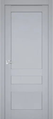Vista 8 de Interior sólido francés 18 x 84 pulgadas Veregio 7411 Antracite Marco de panel individual regular manija Baño dormitorio puertas resistentes