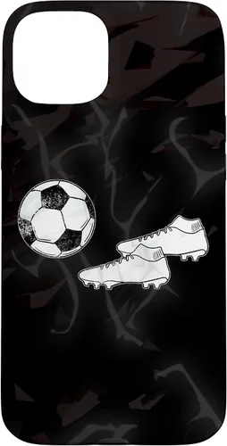 Vista 9 de iPhone 16 Balón de fútbol y zapatos Cool Football Sport Jugadores Equipo Caja de regalo