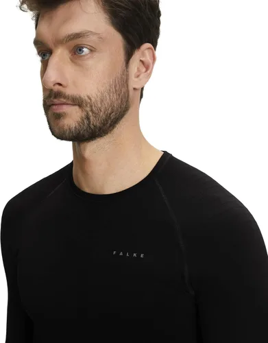 Vista 5 de FALKE Top de capa base de manga larga para hombre, ropa interior térmica, transpirable, secado rápido, nailon, 1 pieza
