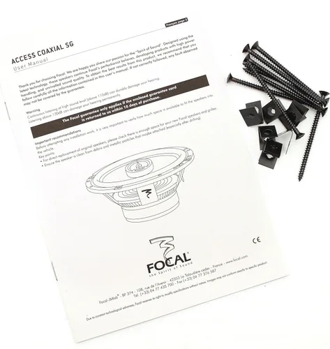 Vista 3 de Focal OEM 690CA1 SG 6" x 9" 150W RMS Access 1 Series Coaxiales Altavoces