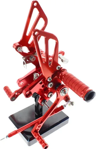 Vista 9 de Estriberas traseras de motocicleta para GSXR750 GSX-R600 1996-2005, SV650/SV650S SV1000/S 1998-2014, GSXR1000 2000-2004