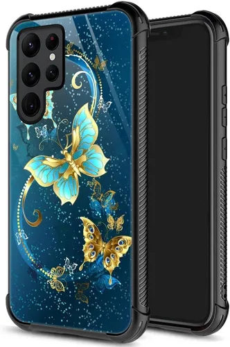 Vista 74 de ZHEGAILIAN Funda para Samsung Galaxy S23 Ultra, protección de grado militar, esquinas a prueba de golpes, funda antiarañazos para Samsung Galaxy S23