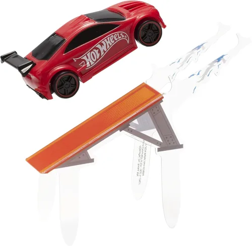 Vista 9 de Hot Wheels™ - Decoración para tartas de coche de velocidad suprema Juego