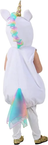 Vista 5 de Princess Paradise Disfraz de unicornio pastel para bebéniño, de 18 meses a 2T