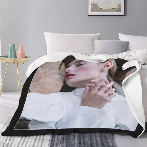 Vista 3 de Manta personalizada con foto, manta de collage personalizada con imagen, regalo personalizado para amantes/niños/amigos/familia, recuerdo