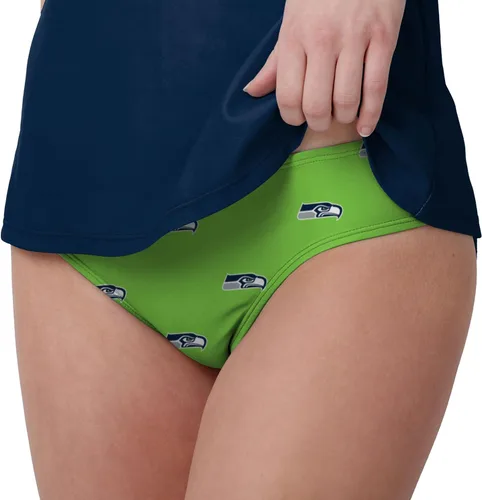 Vista 524 de FOCO Women's NFL Team Logo Ladies Bathing Swim Wear Suit