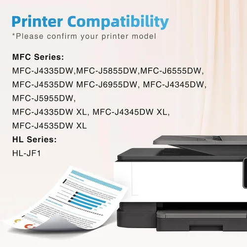 Vista 2 de Starink LC406XL - Cartuchos de tinta de repuesto para Brother LC406XL LC406 XL LC406 compatible con impresora MFC-J4335DW MFC-J4535DW MFC-J5855DW