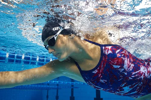 Vista 7 de ARENA Gafas de natación unisex Cobra Edge Swipe antivaho Racing para hombres y mujeres de policarbonato espejo/lente sin espejo