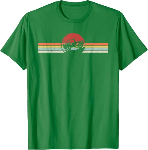 Vista 5 de Camiseta retro vintage Off Road 4X4 Negro