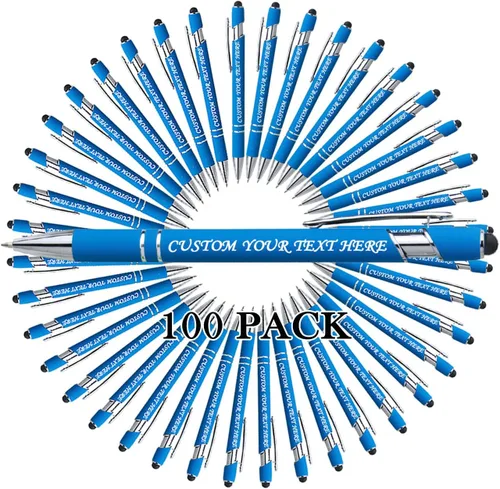 Vista 26 de VectWaby - Bolígrafos personalizados a granel, bolígrafo grabado con nombre, logotipo, lápiz capacitivo para pantallas táctiles, a granel