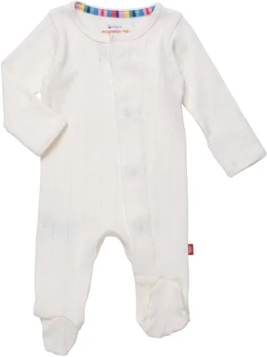 Vista 21 de Magnetic Me 100% Algodón Orgánico Mameluco con Cierre Magnético para Bebé Tela de Algodón Super Suave Disponible en PRE - 24M Babe en el Woo