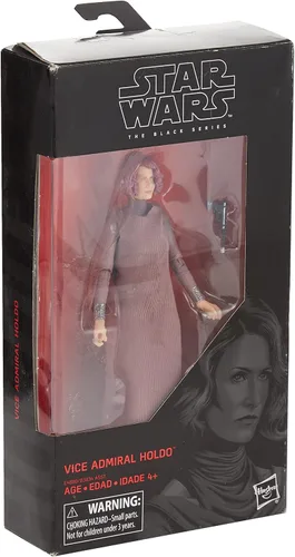 Vista 3 de STAR WARS The Black Series - Figura de vicealmirante Holdo de 6 pulgadas Star Wars The Black Series - Figura de acción de 6 pulgadas Wave 31