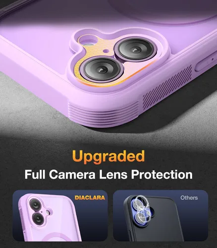 Vista 314 de DIACLARA - Funda transparente compatible con iPhone XR 6.1 pulgadas 2018