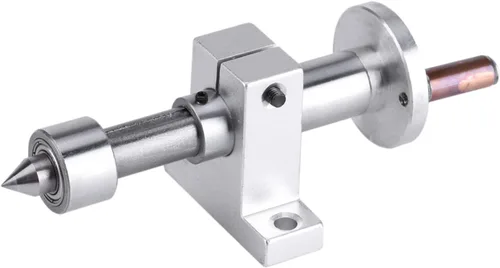 Vista 4 de Centro activo de doble rodamiento, centro giratorio ajustable de alta precisión para máquina de torno para carpintería, herramientas de automóvil
