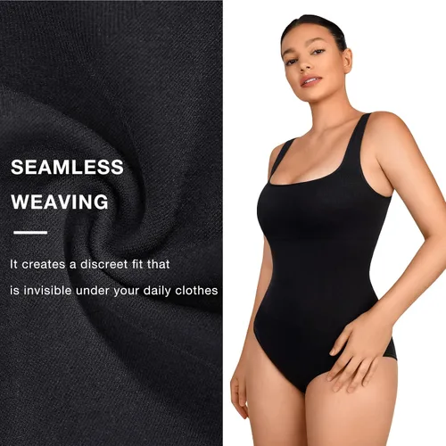 Vista 3 de Lover-Beauty Bodysuit with Built in Bra Thong Sculpting Seamless Shapewear Versatile for Every Season