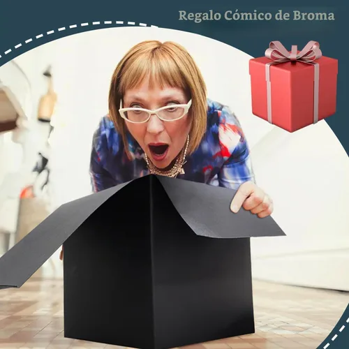 Vista 5 de Jsuslife Caja de regalo para bromas, set de 13 cajas sorpresa anidadas y apilables para bromas, ideal para cumpleaños, bodas, aniversarios