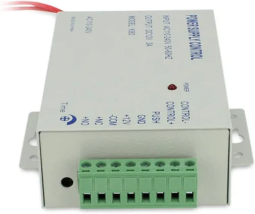 Vista 4 de Sistemas de control de acceso de seguridad biométrica de huellas dactilares con bloqueo magnético de 600 libras, sensor de movimiento de salida
