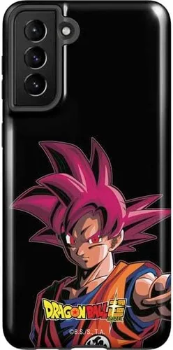 Vista 13 de Skinit Funda para teléfono Pro compatible con Galaxy S21 Plus 5G, diseño oficial de Dragon Ball Super Goku